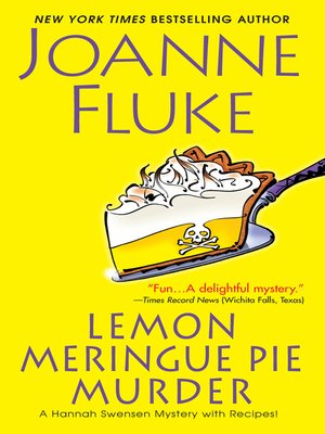 cover image of Lemon Meringue Pie Murder
